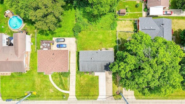3141 Riggs Ave, Erlanger, KY 41018 - bird's eye view of a pool