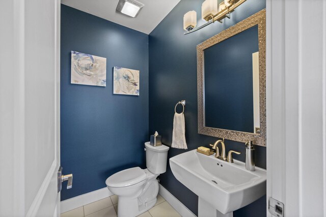 202 W 13th St, Newport, KY 41071 - bathroom featuring toilet and tile patterned flooring