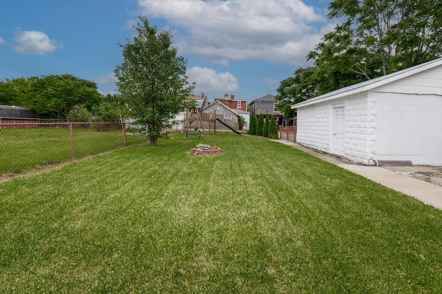 61 Biehl St, Newport, KY 41071 - view of yard featuring a playground