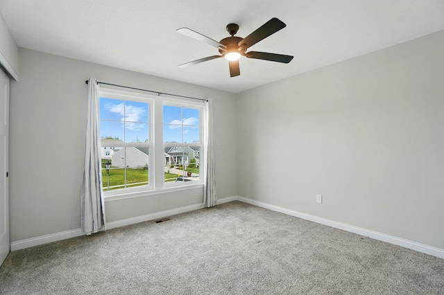 3226 Chloe Ct, Hebron, KY 41048 - unfurnished room featuring carpet flooring and ceiling fan
