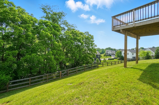 3226 Chloe Ct, Hebron, KY 41048 - view of yard with a deck and a residential view