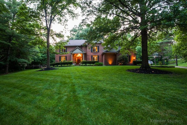 2507 Woodstone Way, Villa Hills, KY 41017 - view of front facade featuring a front lawn