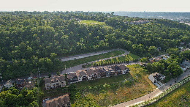 716 Western Ave, Covington, KY 41011 - aerial view of property's location featuring nearby suburban area and a forest