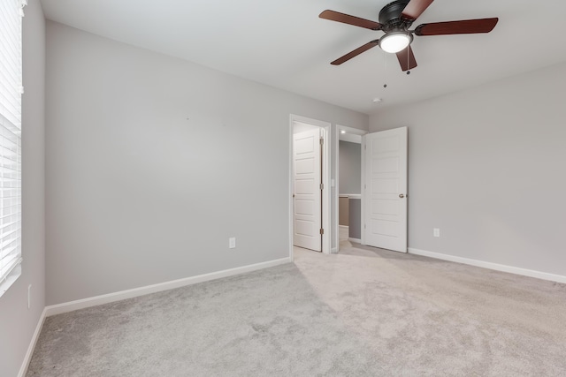 2320 Daybloom Ct, Hebron, KY 41048 - unfurnished bedroom featuring light carpet and a ceiling fan