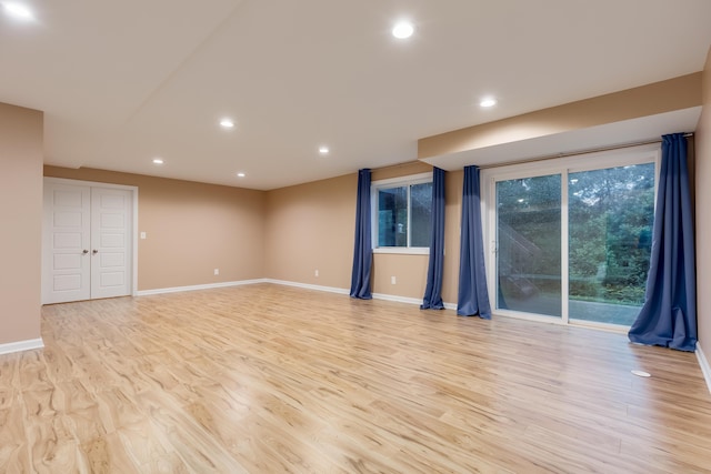 2320 Daybloom Ct, Hebron, KY 41048 - unfurnished room with recessed lighting and light wood finished floors