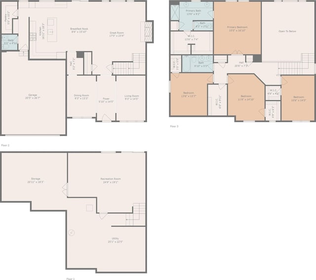 2320 Daybloom Ct, Hebron, KY 41048 - view of home floor plan