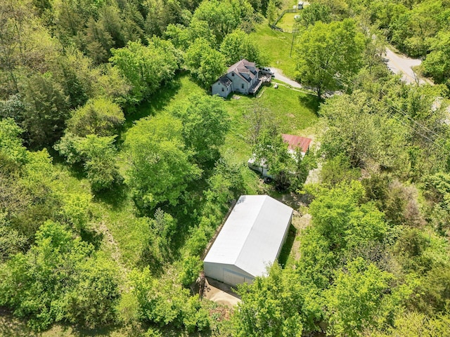 10061 Persimmon Grove Pike, Alexandria, KY 41001 - aerial view of property and surrounding area with a heavily wooded area