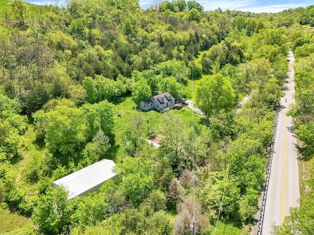 10061 Persimmon Grove Pike, Alexandria, KY 41001 - aerial view of a heavily wooded area