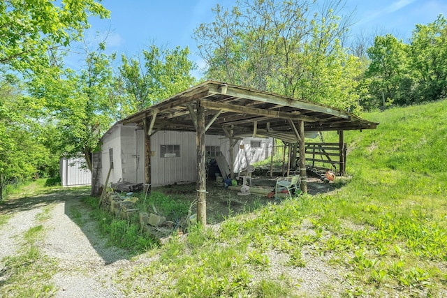 10061 Persimmon Grove Pike, Alexandria, KY 41001 - view of pole building with a carport