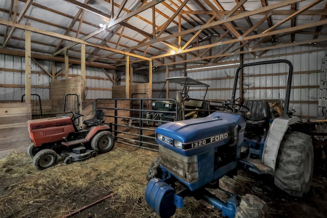 10061 Persimmon Grove Pike, Alexandria, KY 41001 - garage featuring metal wall