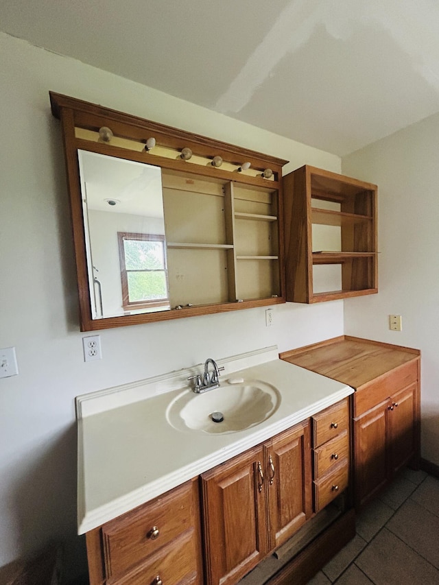 10061 Persimmon Grove Pike, Alexandria, KY 41001 - bathroom featuring vanity and tile patterned floors