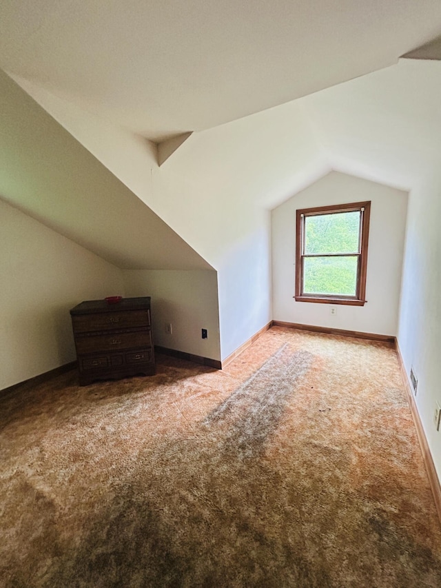 10061 Persimmon Grove Pike, Alexandria, KY 41001 - additional living space with vaulted ceiling and carpet floors