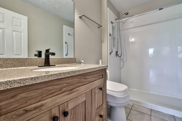436 Marian Ln Unit 2, Florence, KY 41042 - full bathroom with vanity, a shower, and tile patterned flooring
