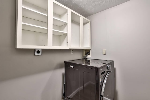 436 Marian Ln Unit 2, Florence, KY 41042 - washroom with washer / dryer and a textured ceiling