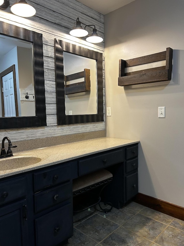 1756 Paxton Rd, Morning View, KY 41063 - bathroom with vanity and stone finish floors
