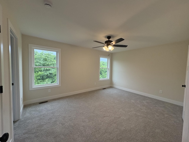170 Saddlebrook Ln, Dry Ridge, KY 41035 - carpeted spare room featuring a smoke detector and a ceiling fan