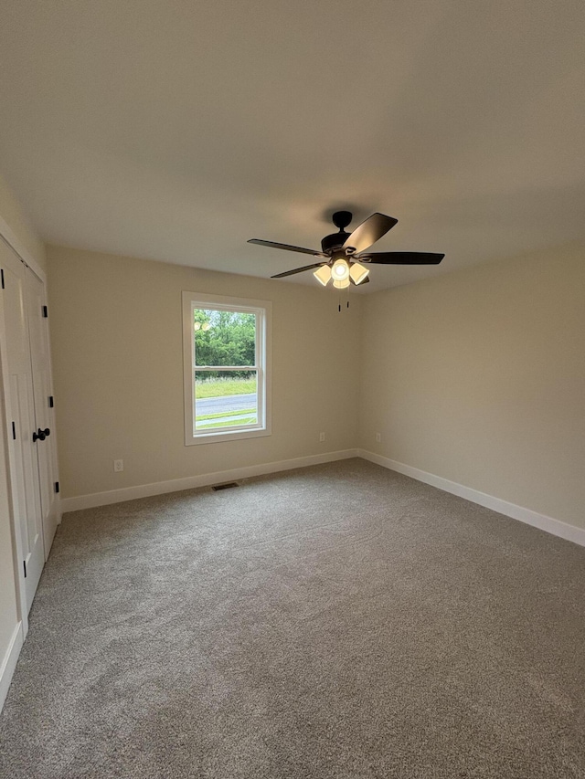170 Saddlebrook Ln, Dry Ridge, KY 41035 - unfurnished room featuring carpet and a ceiling fan