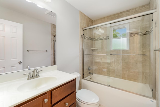 9513 Old Union Rd, Union, KY 41091 - full bath featuring vanity and shower / bath combination with glass door