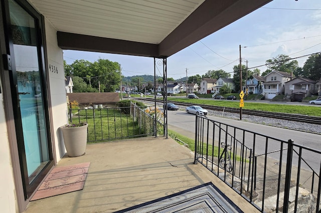 4336 Glenn Ave, Covington, KY 41015 - covered porch with a residential view