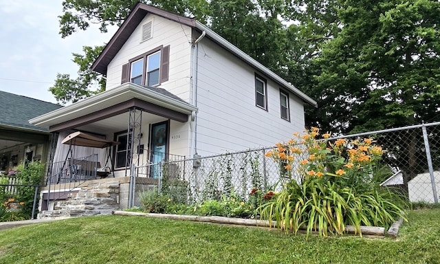 4336 Glenn Ave, Covington, KY 41015 - view of front of property with a porch and stairway