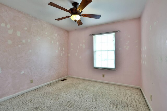 1906 Robins Run, Hebron, KY 41048 - carpeted empty room featuring baseboards and a ceiling fan