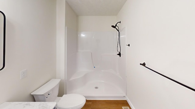 110A Liza Ln, Crittenden, KY 41030 - bathroom featuring a shower and wood finished floors