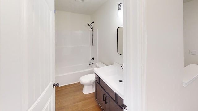 110A Liza Ln, Crittenden, KY 41030 - bathroom featuring vanity, wood finished floors, and shower / tub combination