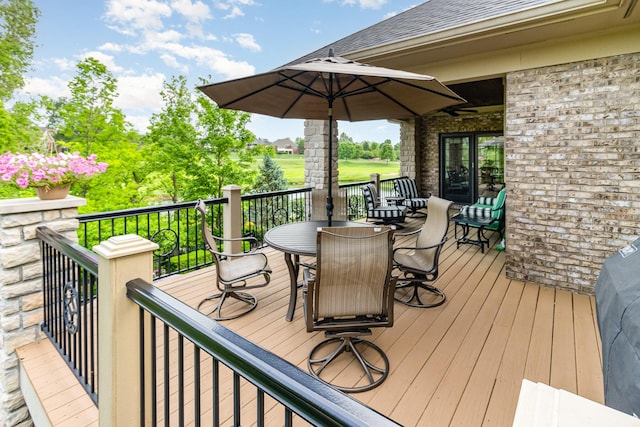 1007 Campo Ct, Union, KY 41091 - deck with outdoor dining space