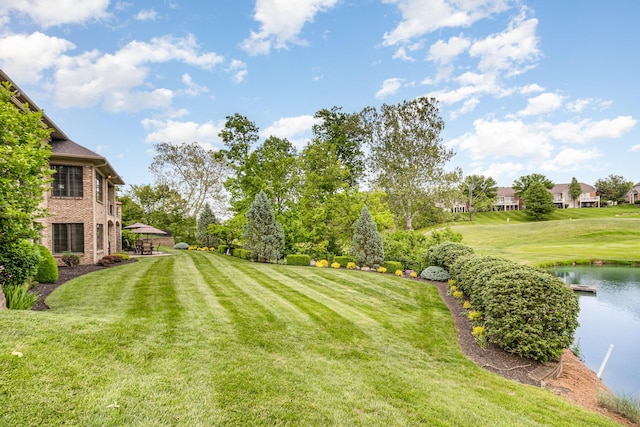 1007 Campo Ct, Union, KY 41091 - view of grassy yard featuring a water view