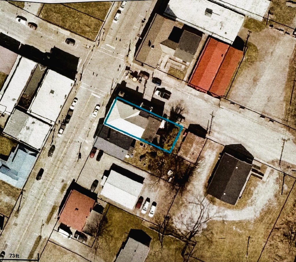 300 Main St, Falmouth, KY 41040 - view of property location featuring property parcel outlined