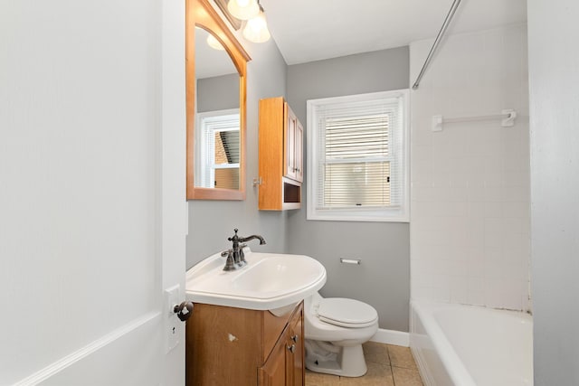 65 Beech Dr, Edgewood, KY 41017 - full bath with vanity, tile patterned flooring, and tub / shower combination