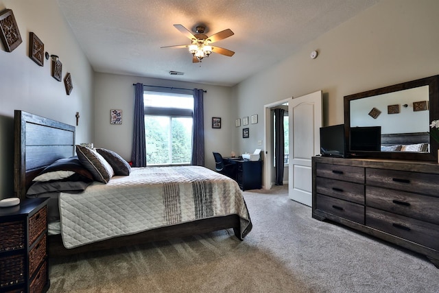 852 Flint Rdg Unit 4-302, Cold Spring, KY 41076 - carpeted bedroom featuring ceiling fan and an office area
