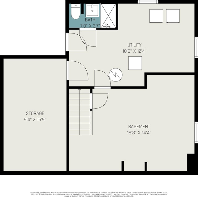 7 Ross Ave, Fort Mitchell, KY 41017 - view of floor plan / room layout