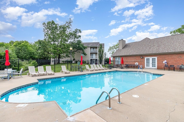 10602 Christa Ct Unit 6, Alexandria, KY 41001 - community pool with french doors and a patio area