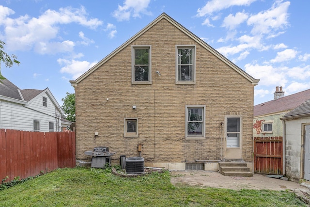 3712 Park Ave, Covington, KY 41015 - back of house with entry steps and brick siding
