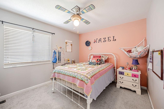 9128 Belvedere Ct, Florence, KY 41042 - bedroom with carpet and ceiling fan
