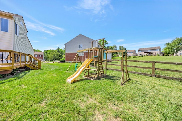 9128 Belvedere Ct, Florence, KY 41042 - view of yard featuring a playground