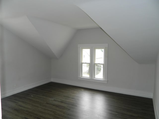 837 Central Ave, Newport, KY 41071 - bonus room featuring lofted ceiling and dark wood-type flooring