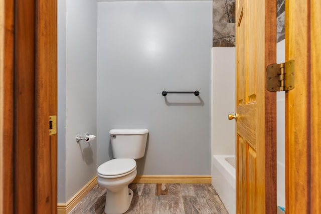 1041 Kidwell Rd, Demossville, KY 41033 - bathroom featuring a bathtub, wood finished floors, and a shower
