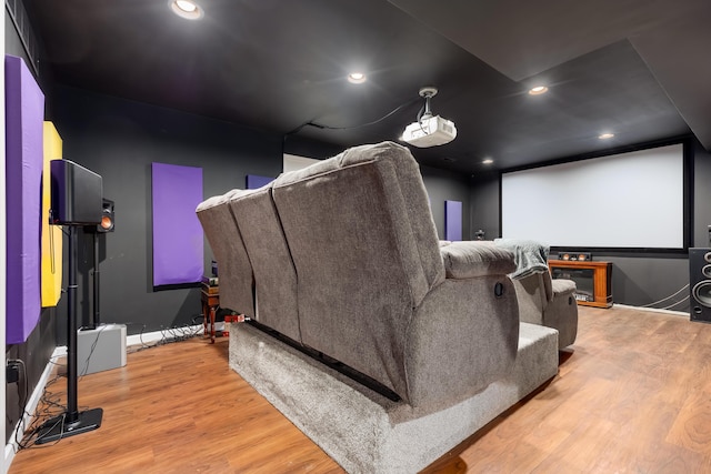 1041 Kidwell Rd, Demossville, KY 41033 - cinema room featuring wood finished floors and recessed lighting