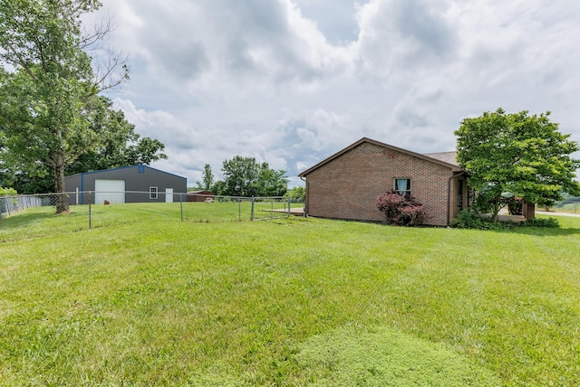 1041 Kidwell Rd, Demossville, KY 41033 - view of yard with a detached garage