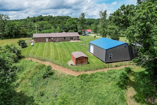 1041 Kidwell Rd, Demossville, KY 41033 - view from above of property featuring a forest