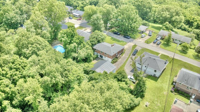 5370 Skyline Dr, Highland Heights, KY 41076 - aerial perspective of suburban area