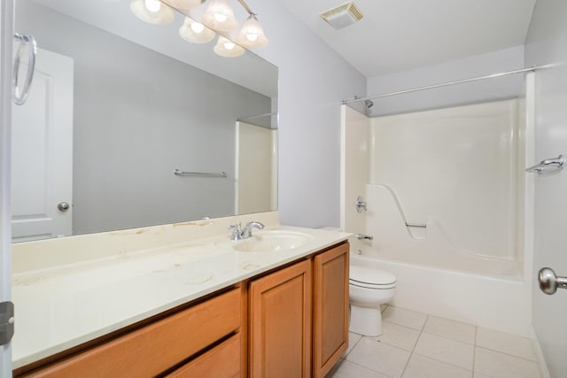 1464 Shirepeak Way, Independence, KY 41051 - full bath with tile patterned floors, vanity, and bathing tub / shower combination