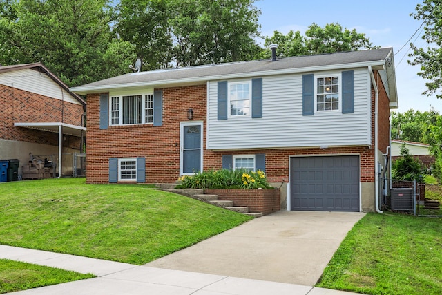 3808 Lambda Dr, Erlanger, KY 41018 - raised ranch with concrete driveway and a garage
