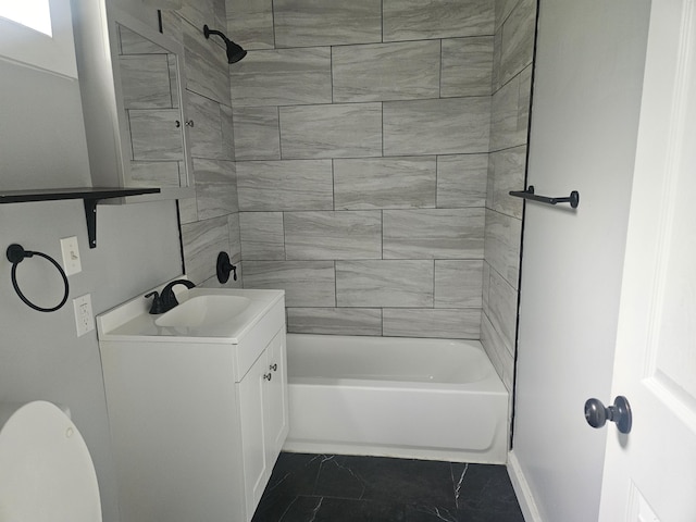 330 Silver St, Dayton, KY 41074 - full bath featuring vanity and washtub / shower combination