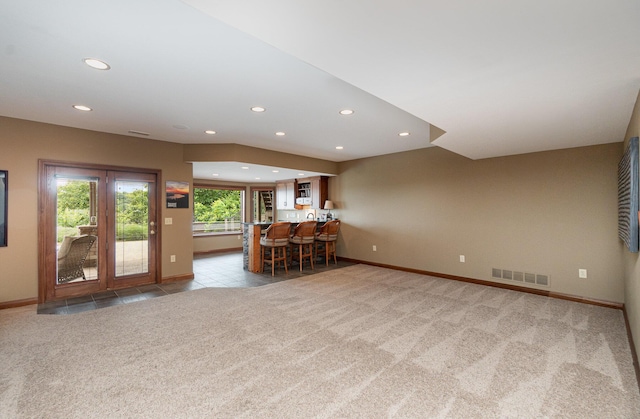 2316 Pinnacle Ct, Hebron, KY 41048 - carpeted living room with recessed lighting and baseboards