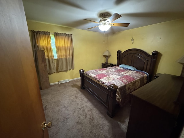 4120 Taylor Ct, Erlanger, KY 41018 - carpeted bedroom featuring a ceiling fan and baseboards