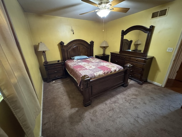 4120 Taylor Ct, Erlanger, KY 41018 - bedroom featuring carpet and ceiling fan