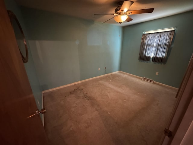 4120 Taylor Ct, Erlanger, KY 41018 - carpeted spare room featuring a ceiling fan and baseboards